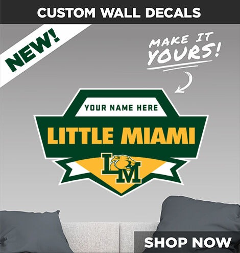 Little Miami Panthers Make It Yours: Wall Decals - Dual Banner