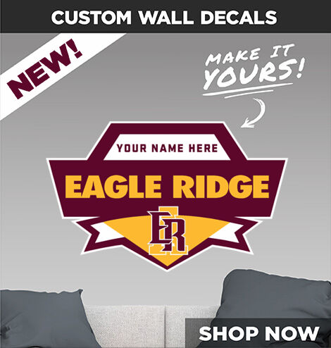 Eagle Ridge Warriors Decal Dual Banner Banner