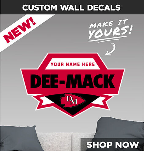 Dee-Mack Chiefs Decal Dual Banner Banner