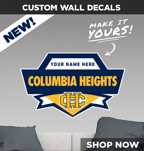 Columbia Heights Hylanders Decal Dual Banner Banner