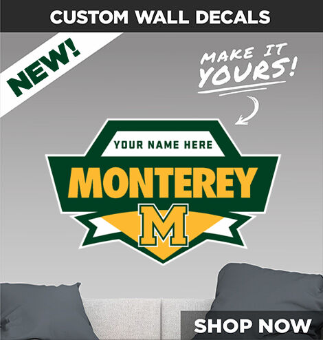 Monterey Toreadores Make It Yours: Wall Decals - Dual Banner