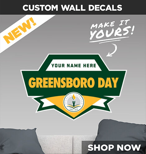 Greensboro Day Bengals Make It Yours: Wall Decals - Dual Banner