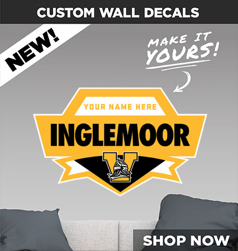 Inglemoor Vikings Make It Yours: Wall Decals - Dual Banner