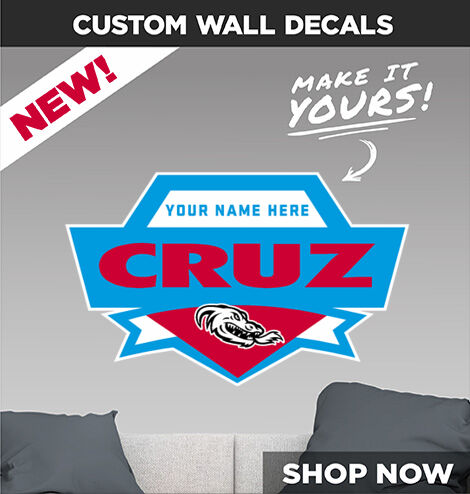 Cruz Dragons Make It Yours: Wall Decals - Dual Banner