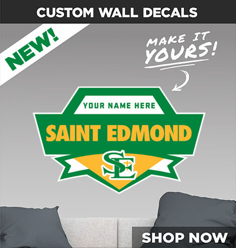 Saint Edmond Gaels Make It Yours: Wall Decals - Dual Banner