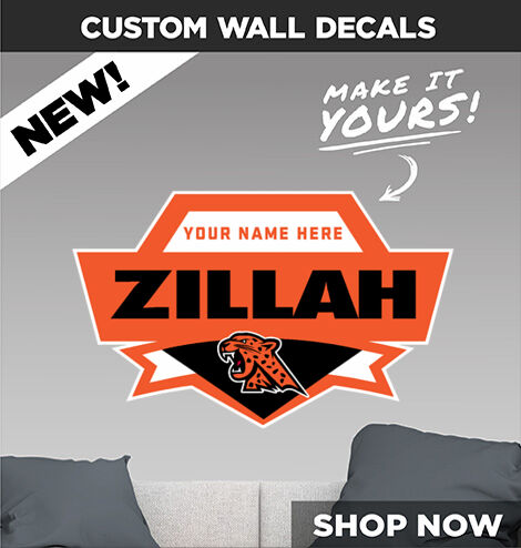 Zillah Leopards The Online Store Decal Dual Banner Banner
