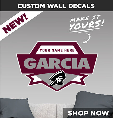 Garcia Patriots Make It Yours: Wall Decals - Dual Banner