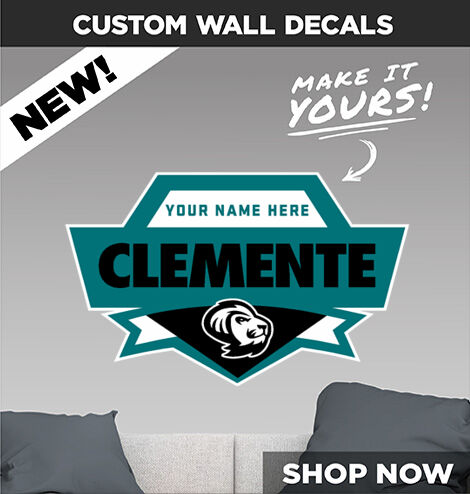 Clemente Lions Make It Yours: Wall Decals - Dual Banner