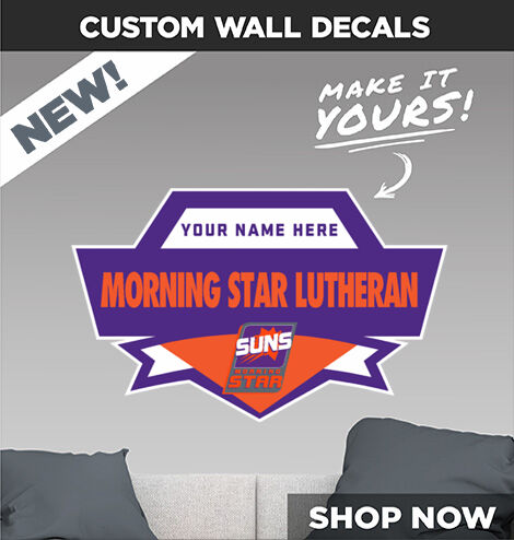 Morning Star Lutheran Suns Make It Yours: Wall Decals - Dual Banner