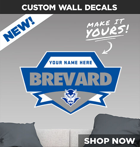 Brevard Blue Devils Make It Yours: Wall Decals - Dual Banner