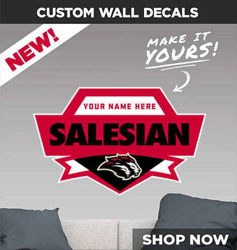 Salesian College Preparatory Online Store Make It Yours: Wall Decals - Dual Banner