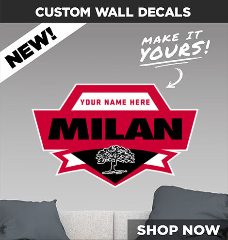 Milan Big Reds Make It Yours: Wall Decals - Dual Banner