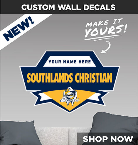 Southlands Christian Eagles Make It Yours: Wall Decals - Dual Banner