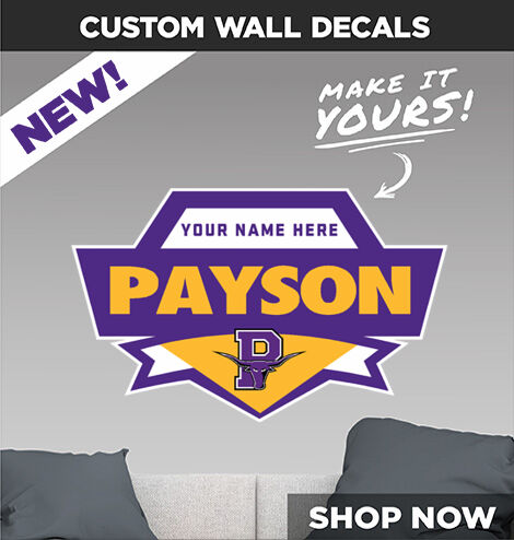 Payson Longhorns Make It Yours: Wall Decals - Dual Banner