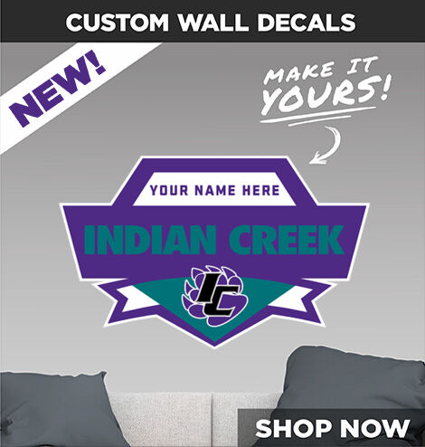 Indian Creek Panthers Make It Yours: Wall Decals - Dual Banner
