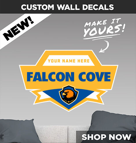 Falcon Cove Falcons Make It Yours: Wall Decals - Dual Banner