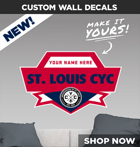 St. Louis CYC St. Louis CYC Decal Dual Banner Banner