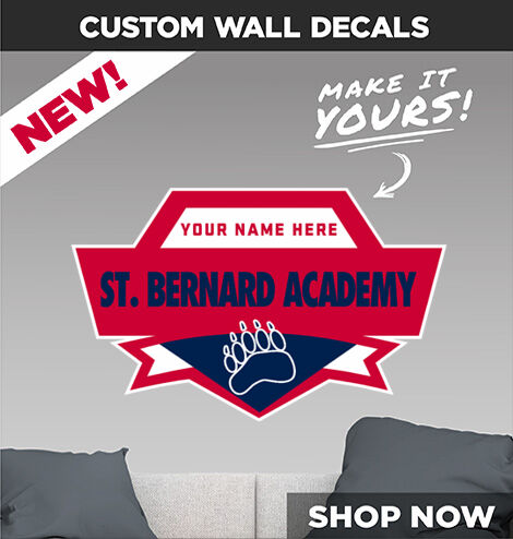 St. Bernard Academy Bears Decal Dual Banner Banner
