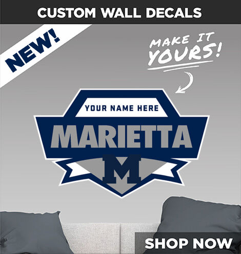 Marietta Blue Devils Decal Dual Banner Banner