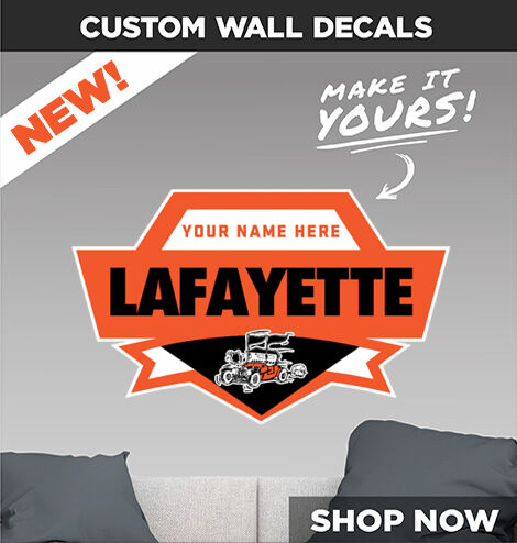 Lafayette Ramblers Make It Yours: Wall Decals - Dual Banner