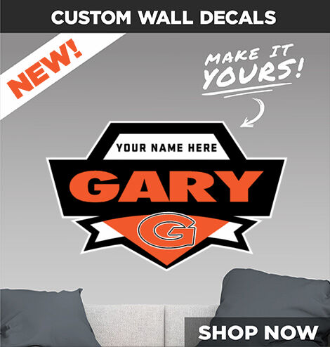 Gary Bobcats Make It Yours: Wall Decals - Dual Banner
