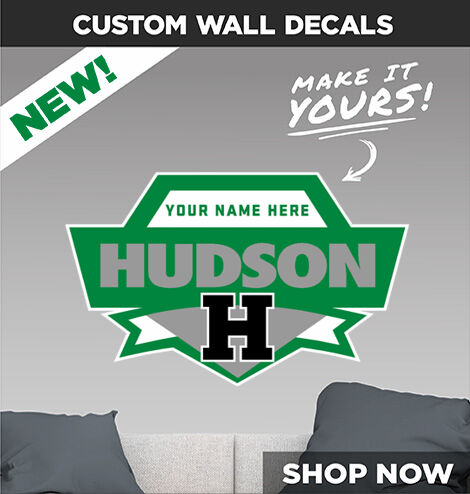 Hudson Hornets Make It Yours: Wall Decals - Dual Banner