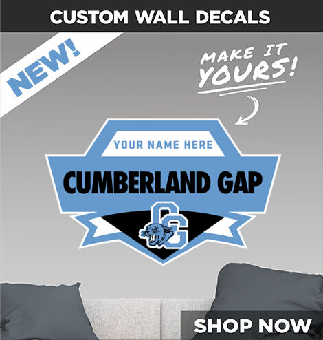 Cumberland Gap Panthers Make It Yours: Wall Decals - Dual Banner