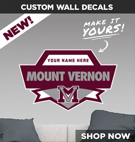 Mount Vernon Majors Make It Yours: Wall Decals - Dual Banner