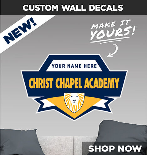 Christ Chapel Lions Make It Yours: Wall Decals - Dual Banner