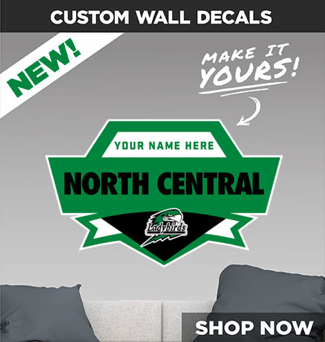 North Central Thunderbirds Make It Yours: Wall Decals - Dual Banner