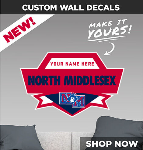 North Middlesex Patriots Decal Dual Banner Banner