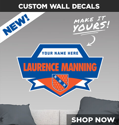 Laurence Manning Swampcats Decal Dual Banner Banner