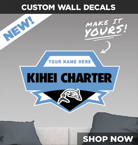 Kihei Tigersharks Decal Dual Banner Banner