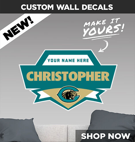 Christopher  Cougars Decal Dual Banner Banner