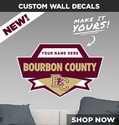 Bourbon County Colonels Make It Yours: Wall Decals - Dual Banner