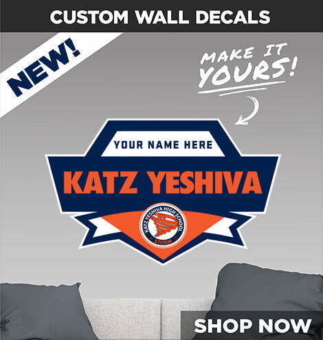 Katz Yeshiva Storm Make It Yours: Wall Decals - Dual Banner