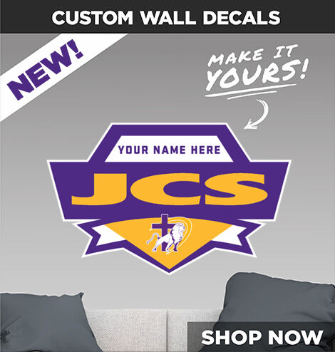 Judah Christian  Athletics Make It Yours: Wall Decals - Dual Banner