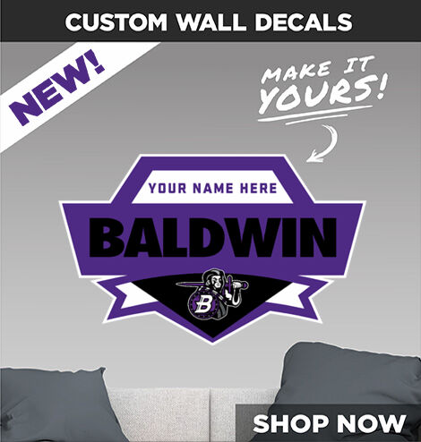 Baldwin High School Fighting Highlanders Make It Yours: Wall Decals - Dual Banner