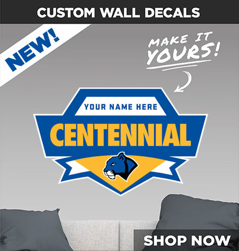 Centennial  Panthers Make It Yours: Wall Decals - Dual Banner