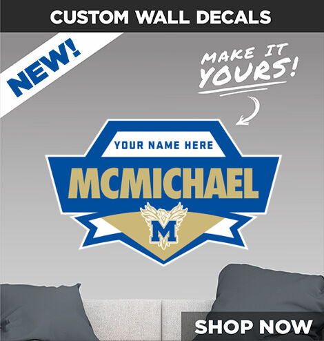 McMichael Fighting Phoenix Fighting Phoenix Make It Yours: Wall Decals - Dual Banner