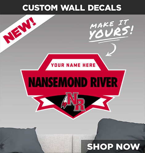 Nansemond River Warriors Warriors Make It Yours: Wall Decals - Dual Banner