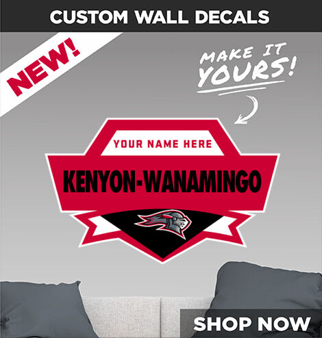 Kenyon-wanamingo Knights Decal Dual Banner Banner