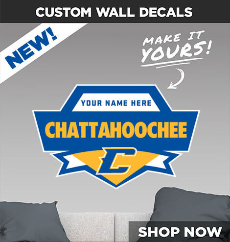 CHATTAHOOCHEE HIGH SCHOOL COUGARS Make It Yours: Wall Decals - Dual Banner