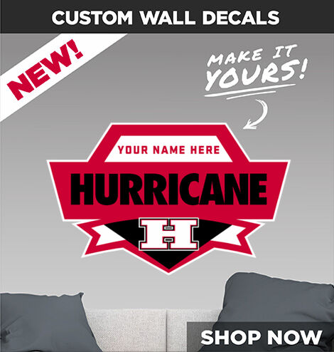 HURRICANE HIGH SCHOOL TIGERS Make It Yours: Wall Decals - Dual Banner