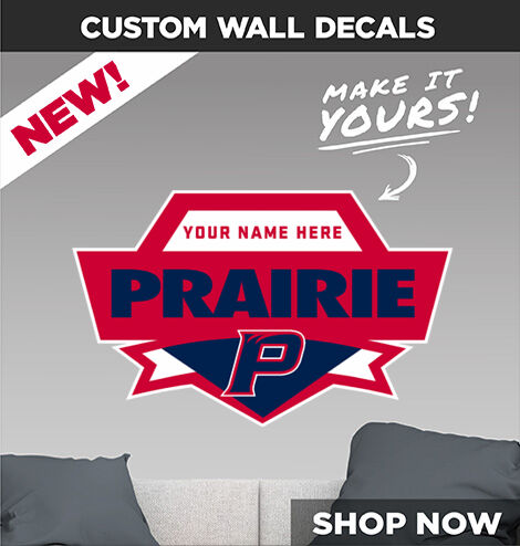 Prairie Hawks Make It Yours: Wall Decals - Dual Banner