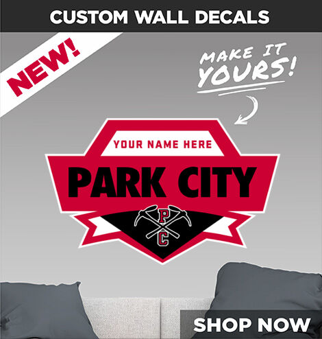 Park City Miners Make It Yours: Wall Decals - Dual Banner