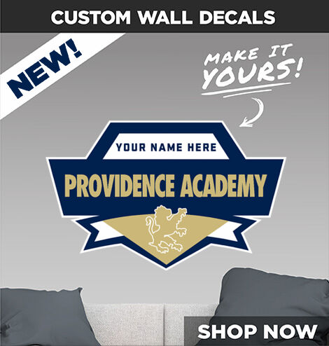 Providence Academy LIONS ONLINE STORE Make It Yours: Wall Decals - Dual Banner