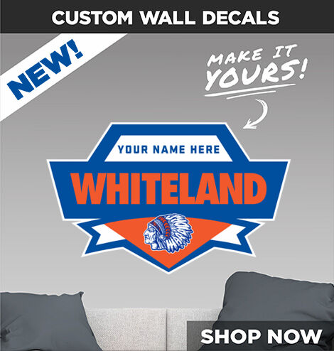Whiteland Warriors Make It Yours: Wall Decals - Dual Banner