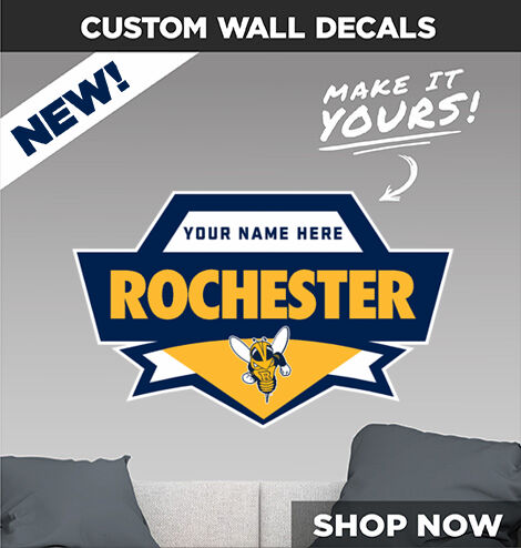 Rochester YellowJackets Make It Yours: Wall Decals - Dual Banner