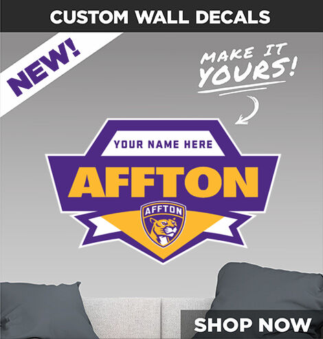 AFFTON HIGH SCHOOL Cougars Online Store Make It Yours: Wall Decals - Dual Banner